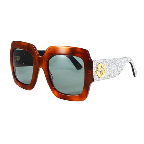 gucci eye glasses havana|Gucci women's urban sunglasses havana.